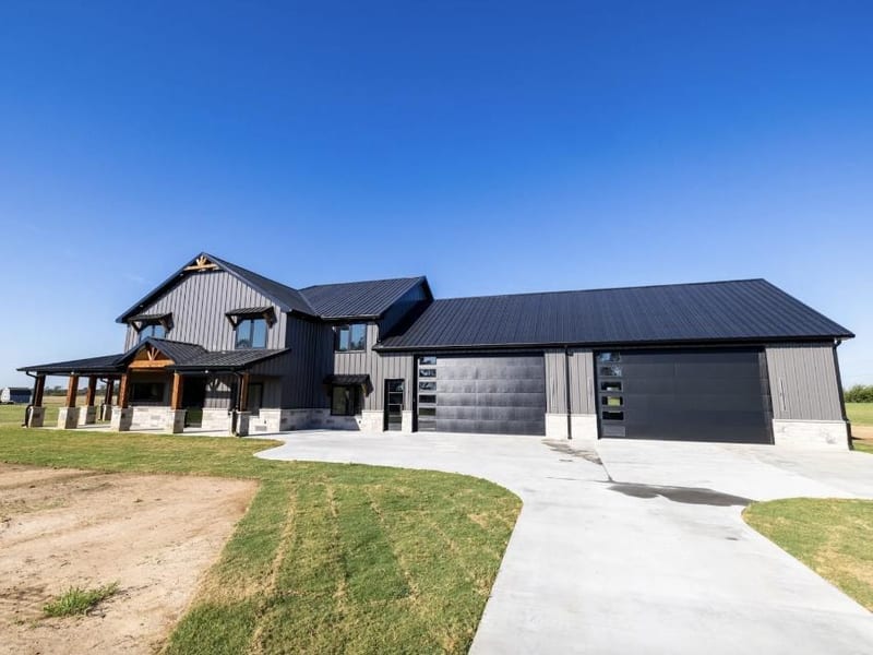 Residential steel home